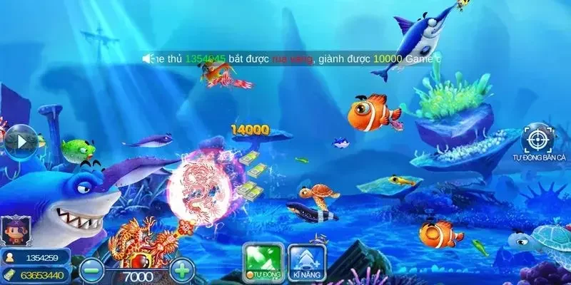 Luật chơi game bắn cá 5 sao đơn giản 