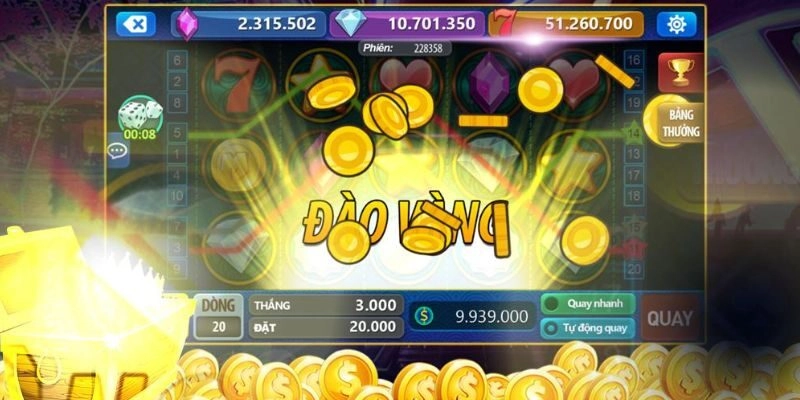 Mini game đa dạng giúp tăng phần thưởng  